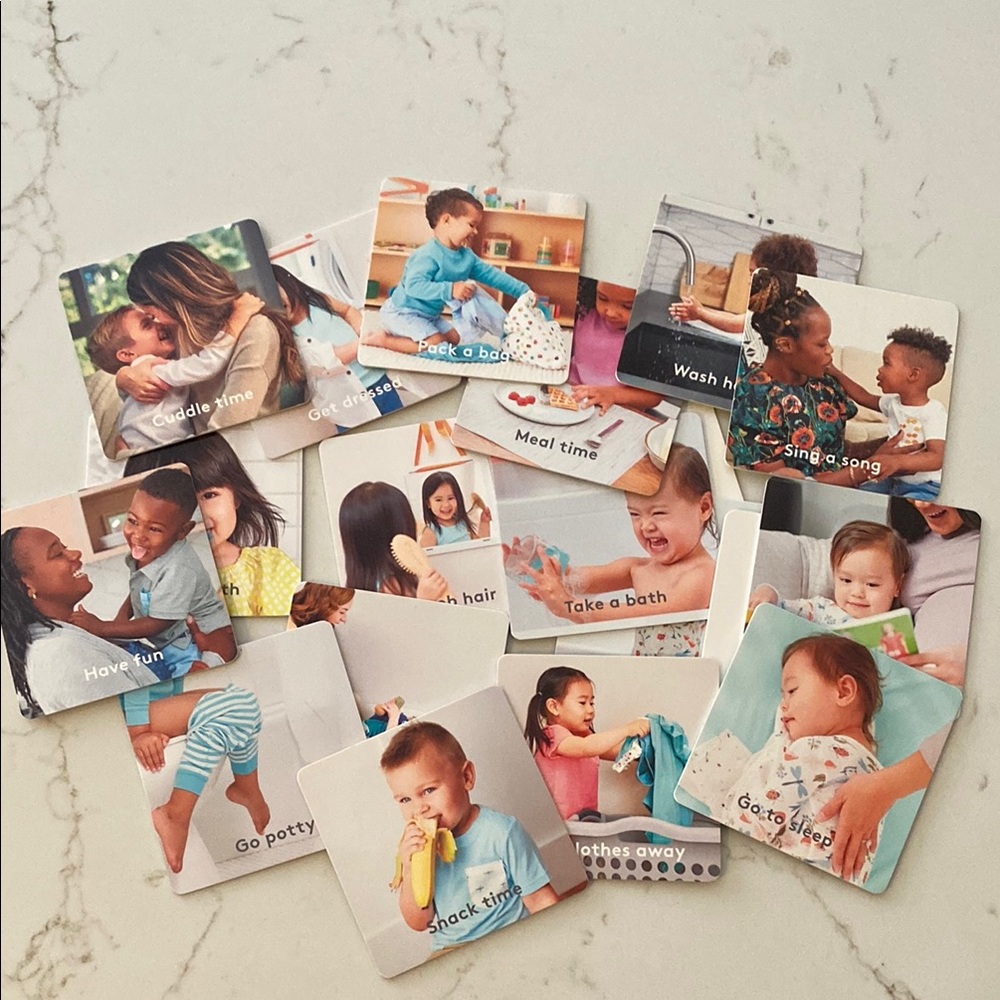 Lovevery Let’s Map Out a Routine cards
